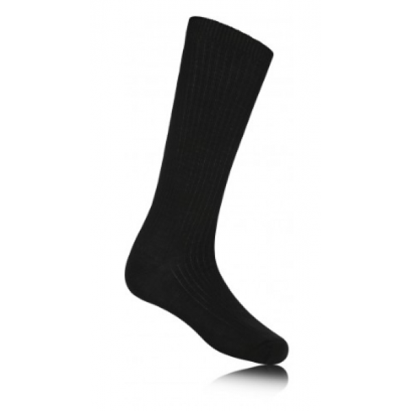 Black Knee High Socks